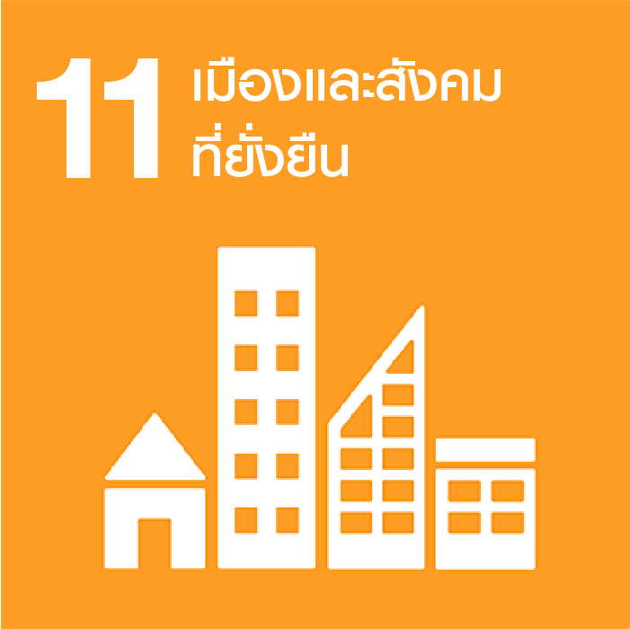 SDGs No.11 เมืองและสังคมที่ยั่งยืน
